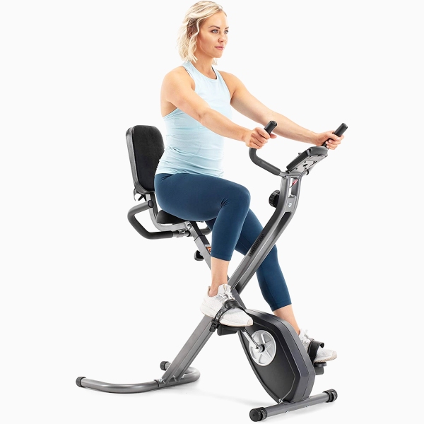 Sulankstomas dviratis treniruoklis su nugaros atlošu Cadence Smart FIT-200 LCD Sulankstomas dviratis treniruoklis su nugaros atlošu Cadence Smart FIT-200 LCD