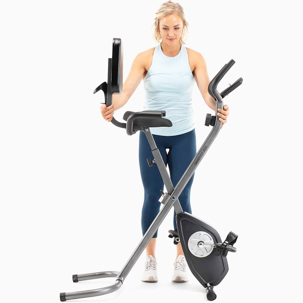 Sulankstomas dviratis treniruoklis su nugaros atlošu Cadence Smart FIT-200 LCD Sulankstomas dviratis treniruoklis su nugaros atlošu Cadence Smart FIT-200 LCD