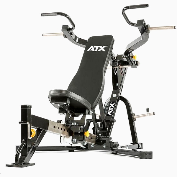 Profesionalūs štangos spaudimo suoliukas ATX Fitness Multi Press LMP-650 PRO