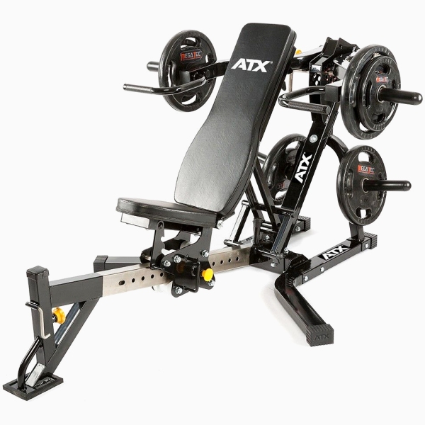 Profesionalūs štangos spaudimo suoliukas ATX Fitness Multi Press LMP-650 PRO