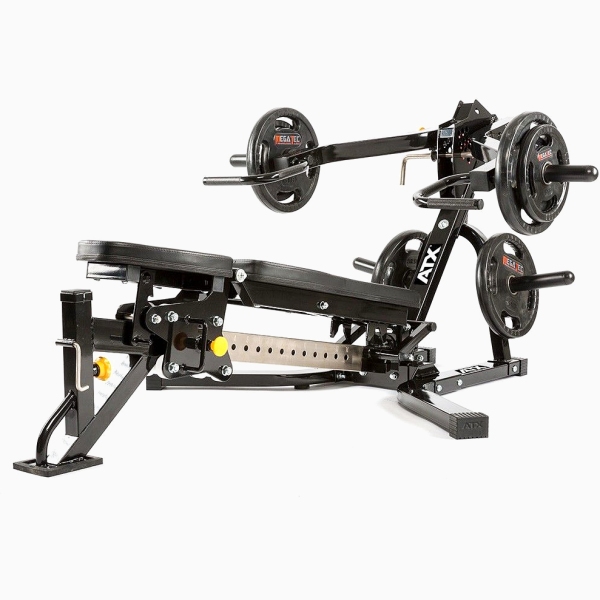 Profesionalūs štangos spaudimo suoliukas ATX Fitness Multi Press LMP-650 PRO