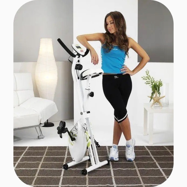 Sulankstomas dviratis treniruoklis BH Fitness OpenGo YF90 LCD