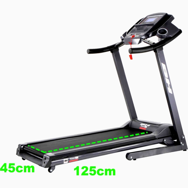 Sulankstomas bėgimo / ėjimo takelis BH Fitness Pioneer R2 LCD