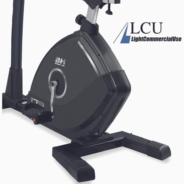 Pusiau profesionalus dviratis treniruoklis intensyvioms treniruotėms BH Fitness i.TFB Black H862I LCD