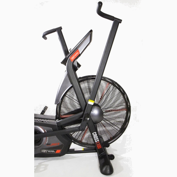 CrossFit" dviratis treniruoklis su oro pasipriešinimu BH Fitness AirCrossBike H889 LCD