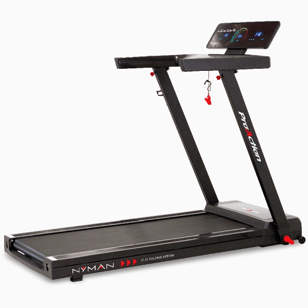 Kompaktiškas sulankstomas bėgimo / ėjimo takelis BH Fitness Nyman G6400 LED Kompaktiškas sulankstomas bėgimo / ėjimo takelis BH Fitness Nyman G6400 LED