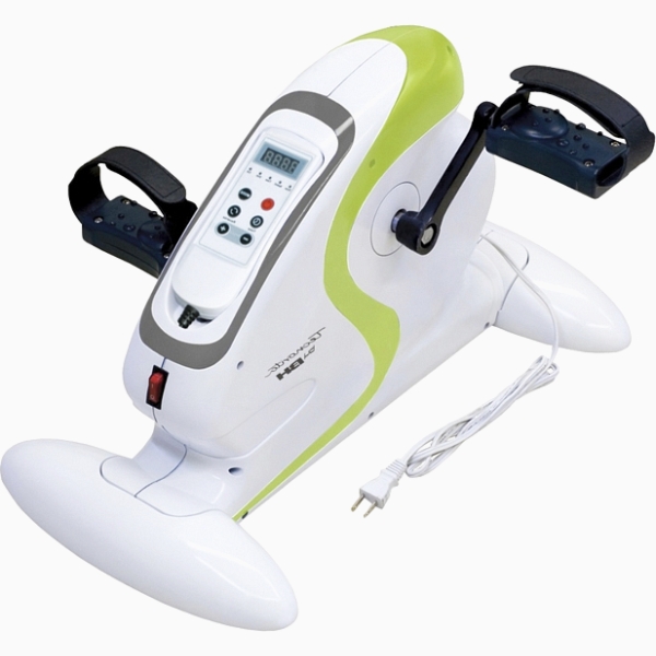 Rankų ir kojų minamas reabilitacinis mini dviratis treniruoklis su magnetiniu pasipriešinimu BH Fitness Mini Bike YF612 LED