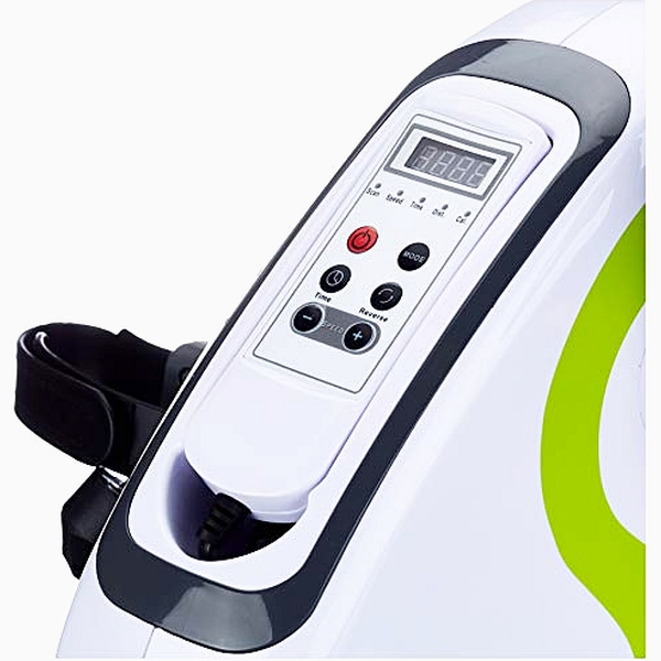 Rankų ir kojų minamas reabilitacinis mini dviratis treniruoklis su magnetiniu pasipriešinimu BH Fitness Mini Bike YF612 LED