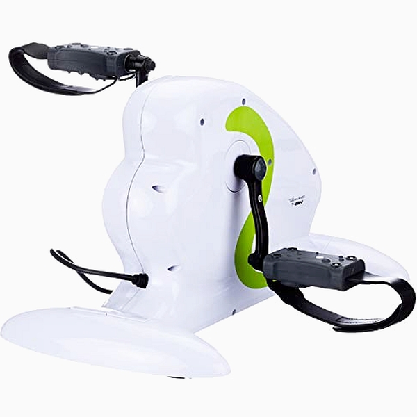 Rankų ir kojų minamas reabilitacinis mini dviratis treniruoklis su magnetiniu pasipriešinimu BH Fitness Mini Bike YF612 LED