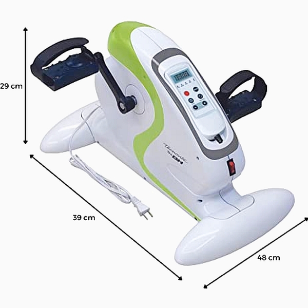 Rankų ir kojų minamas reabilitacinis mini dviratis treniruoklis su magnetiniu pasipriešinimu BH Fitness Mini Bike YF612 LED