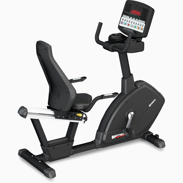 Profesionalus horizontalus dviratis treniruoklis - ergometras BH Fitness Inertia H775R-16 LED PRO