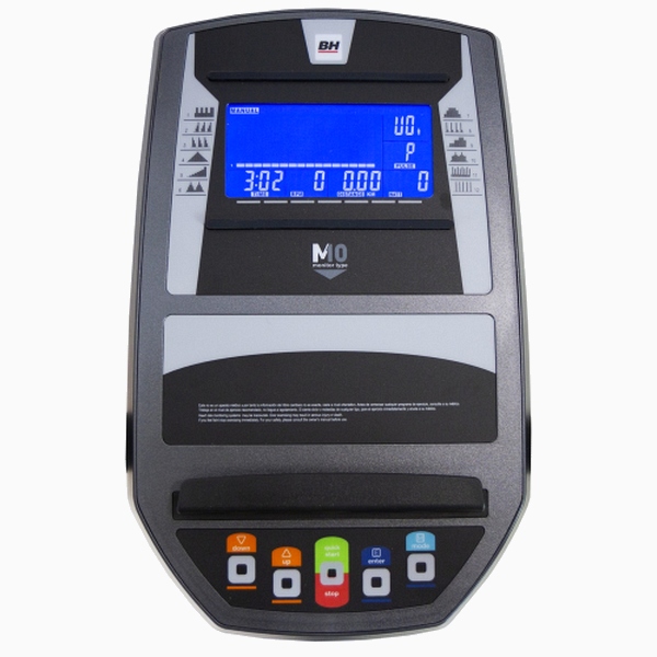 Komfortiškas vertikalus dviratis treniruoklis - ergometras su padidinta ergonomiška sėdynė BH Fitness Carbon Dual H8705L LCD Komfortiškas vertikalus dviratis treniruoklis - ergometras su padidinta ergonomiška sėdynė BH Fitness Carbon Dual H8705L LCD