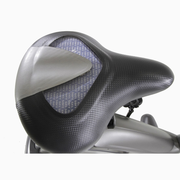 Komfortiškas vertikalus dviratis treniruoklis - ergometras su padidinta ergonomiška sėdynė BH Fitness Carbon Dual H8705L LCD Komfortiškas vertikalus dviratis treniruoklis - ergometras su padidinta ergonomiška sėdynė BH Fitness Carbon Dual H8705L LCD