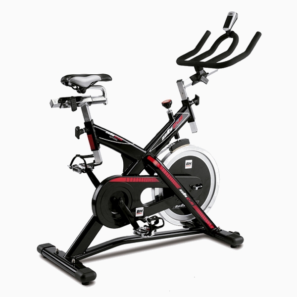 Spiningo dviratis treniruoklis su kompiuteriu BH Fitness SB2.6 LCD