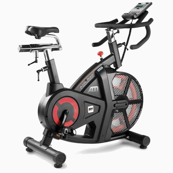 Išmanusis sportinis dviratis - spineris su oro pasipriešinimu BH Fitness i.AirMag LCD Išmanusis sportinis dviratis - spineris su oro pasipriešinimu BH Fitness i.AirMag LCD