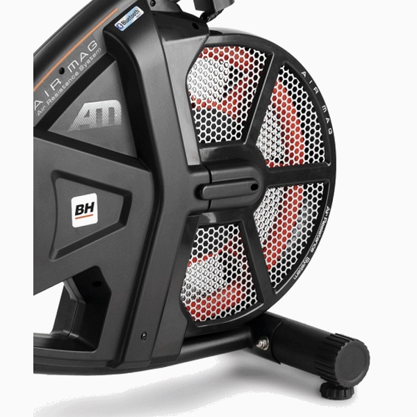 Išmanusis sportinis dviratis - spineris su oro pasipriešinimu BH Fitness i.AirMag LCD Išmanusis sportinis dviratis - spineris su oro pasipriešinimu BH Fitness i.AirMag LCD