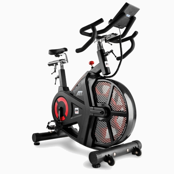 Išmanusis sportinis dviratis - spineris su oro pasipriešinimu BH Fitness i.AirMag LCD