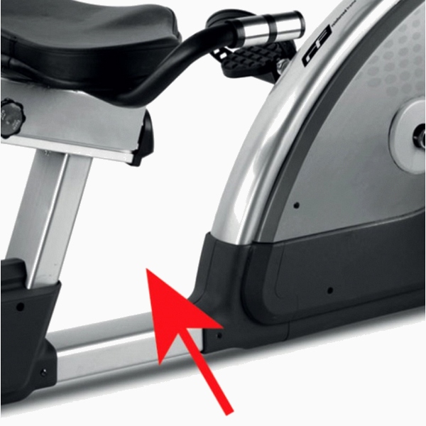 Pusiau profesionalus horizontalus dviratis treniruoklis BH Fitness i.TFR Ergo Med LCD