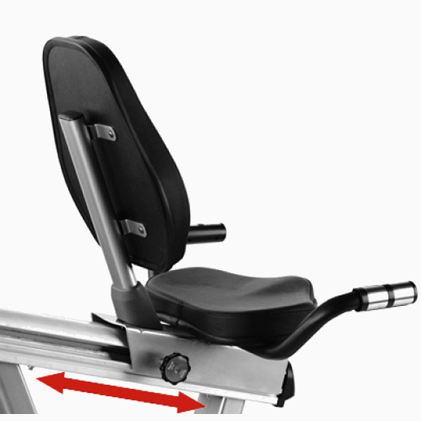 Pusiau profesionalus horizontalus dviratis treniruoklis BH Fitness i.TFR Ergo Med LCD