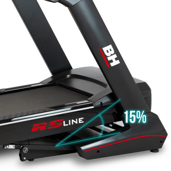 Pusiau profesionalus sulankstomas bėgimo takelis BH Fitness RS1200 TFT 16"