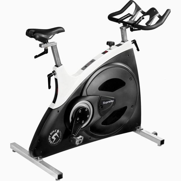 Profesionalus spiningo dviratis - spineris (be kompiuterio) Body Bike Supreme White Profesionalus spiningo dviratis - spineris (be kompiuterio) Body Bike Supreme White