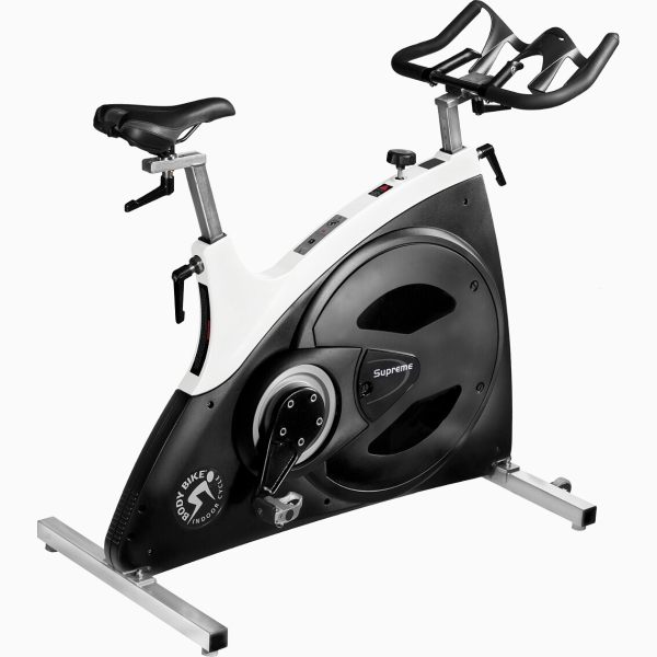 Profesionalus spiningo dviratis - spineris (be kompiuterio) Body Bike Supreme White