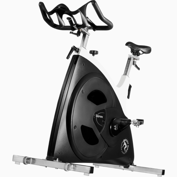 Profesionalus spiningo dviratis - spineris (be kompiuterio) Body Bike Supreme White Profesionalus spiningo dviratis - spineris (be kompiuterio) Body Bike Supreme White