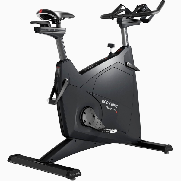 Profesionalus "premium" dviratis treniruoklis - spineris (watts) Body Bike Smart+ Black PRO