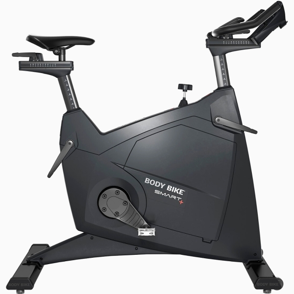 Profesionalus "premium" dviratis treniruoklis - spineris (watts) Body Bike Smart+ Black PRO