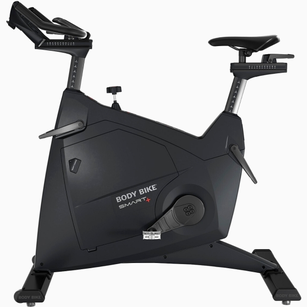 Profesionalus "premium" dviratis treniruoklis - spineris (watts) Body Bike Smart+ Black PRO