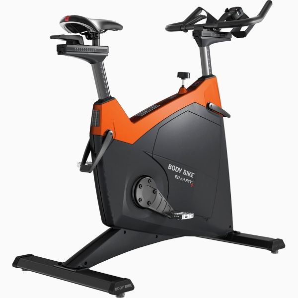 Profesionalus "premium" dviratis treniruoklis - spineris (watts) Body Bike Smart+ Orange PRO