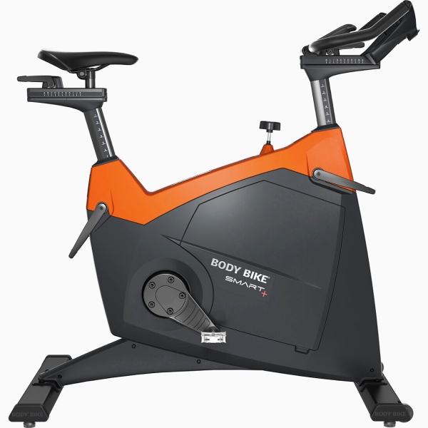 Profesionalus "premium" dviratis treniruoklis - spineris (watts) Body Bike Smart+ Orange PRO