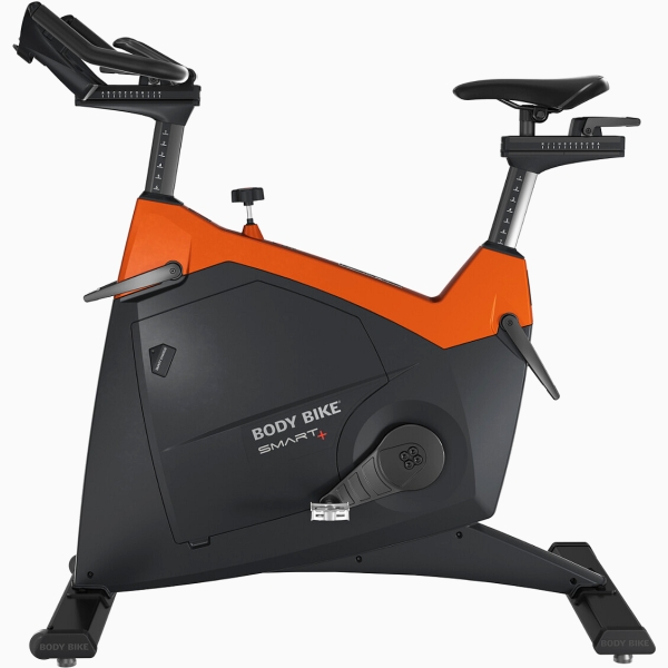 Profesionalus "premium" dviratis treniruoklis - spineris (watts) Body Bike Smart+ Orange PRO