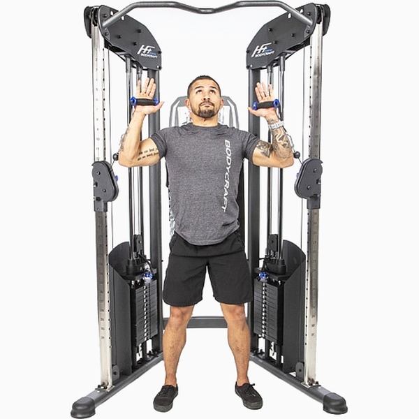 Trosinis jėgos treniruoklis BodyCraft Gym HFT PRO - 180kg Trosinis jėgos treniruoklis BodyCraft Gym HFT PRO - 180kg