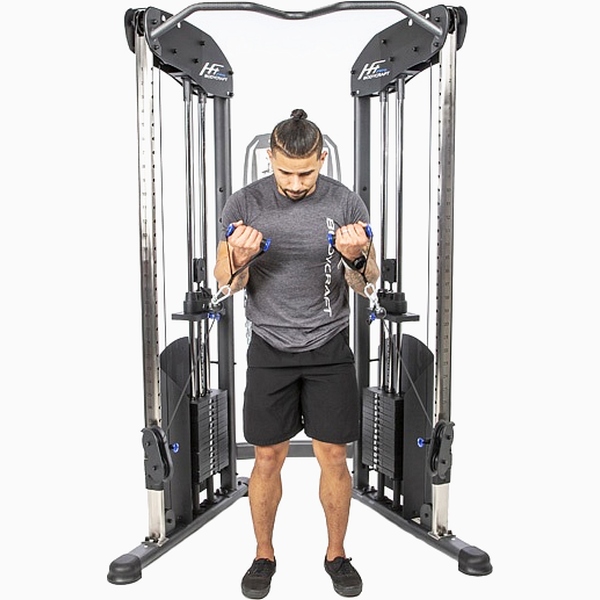 Trosinis jėgos treniruoklis BodyCraft Gym HFT PRO - 180kg Trosinis jėgos treniruoklis BodyCraft Gym HFT PRO - 180kg