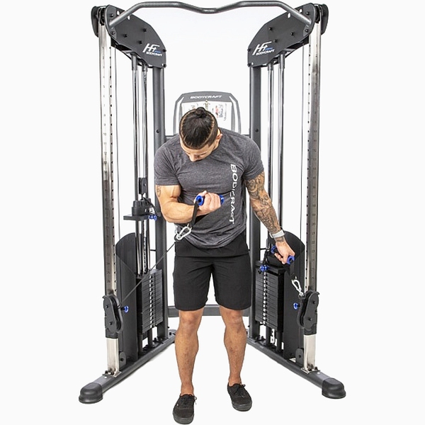 Trosinis jėgos treniruoklis BodyCraft Gym HFT PRO - 180kg Trosinis jėgos treniruoklis BodyCraft Gym HFT PRO - 180kg