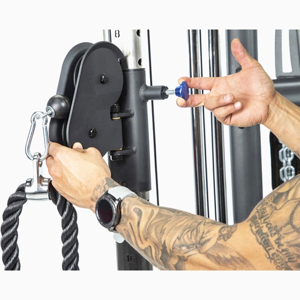 Trosinis jėgos treniruoklis BodyCraft Gym HFT PRO - 180kg Trosinis jėgos treniruoklis BodyCraft Gym HFT PRO - 180kg