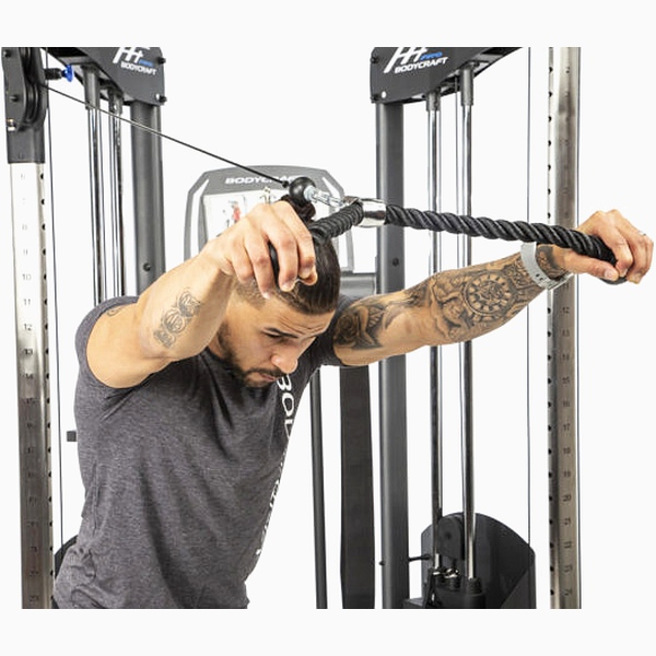 Trosinis jėgos treniruoklis BodyCraft Gym HFT PRO - 180kg Trosinis jėgos treniruoklis BodyCraft Gym HFT PRO - 180kg