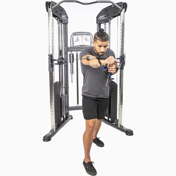 Trosinis jėgos treniruoklis BodyCraft Gym HFT PRO - 180kg Trosinis jėgos treniruoklis BodyCraft Gym HFT PRO - 180kg