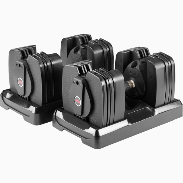 Reguliuojamo svorio hanteliai Bowflex SelectTech 560i 2x 2.3-27 kg (2 vnt.) +APP