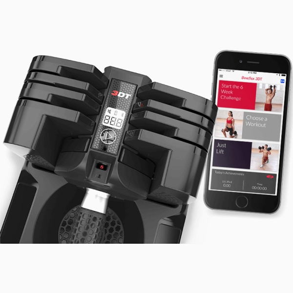 Reguliuojamo svorio hanteliai Bowflex SelectTech 560i 2x 2.3-27 kg (2 vnt.) +APP Reguliuojamo svorio hanteliai Bowflex SelectTech 560i 2x 2.3-27 kg (2 vnt.) +APP