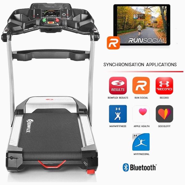 Pusiau profesionalus bėgimo takelis Bowflex BXT326 OLED 9" Pusiau profesionalus bėgimo takelis Bowflex BXT326 OLED 9"