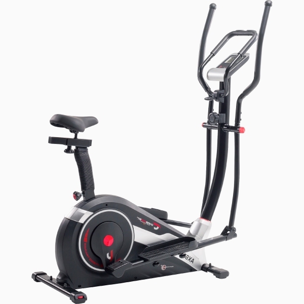 Elipsinis dviratis treniruoklis su mechaniniu valdymu Christopeit AX6500 LCD Elipsinis dviratis treniruoklis su mechaniniu valdymu Christopeit AX6500 LCD