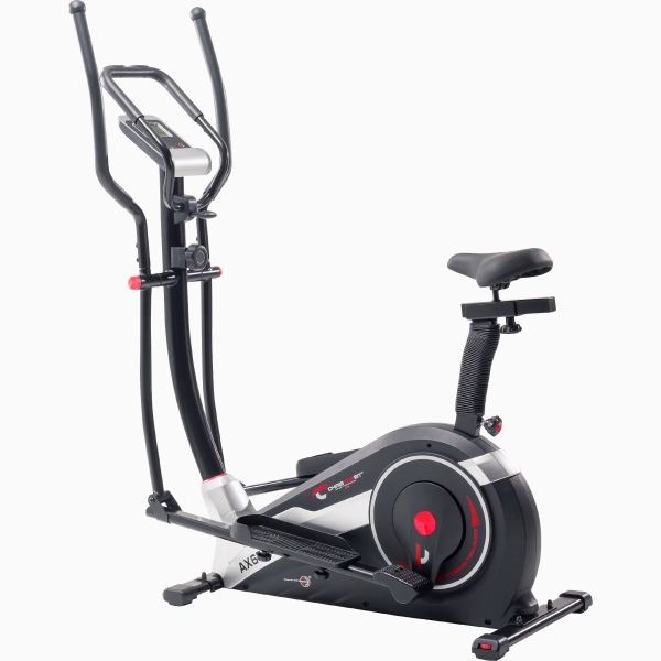 Elipsinis dviratis treniruoklis su mechaniniu valdymu Christopeit AX6500 LCD Elipsinis dviratis treniruoklis su mechaniniu valdymu Christopeit AX6500 LCD