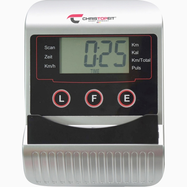 Horizontalus dviratis treniruoklis su rankiniu (mechaniniu) valdymu Christopeit RS100 LCD Horizontalus dviratis treniruoklis su rankiniu (mechaniniu) valdymu Christopeit RS100 LCD