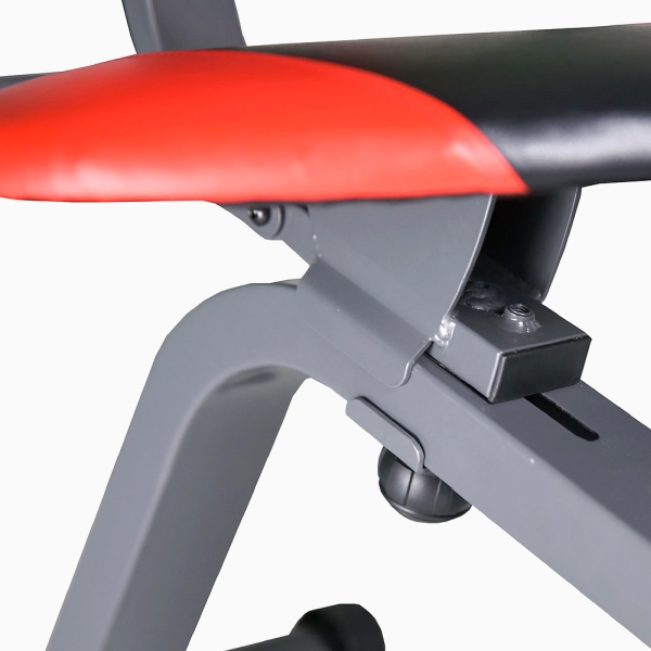Horizontalus dviratis treniruoklis su rankiniu (mechaniniu) valdymu Christopeit RS100 LCD