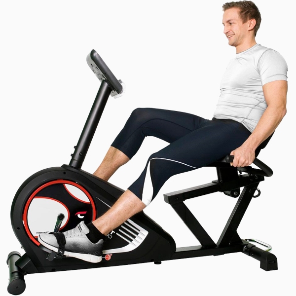 Horizontalus dviratis treniruoklis - ergometras Christopeit RST3200 LCD Horizontalus dviratis treniruoklis - ergometras Christopeit RST3200 LCD