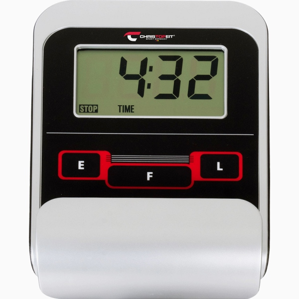 Magnetinis dviratis treniruoklis su rankiniu (mechaniniu) valdymu Christopeit AL1 Silber LCD