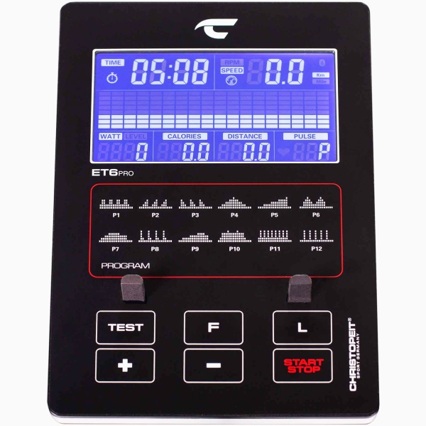 Dviratis treniruoklis ergometras Christopeit ET 6 LCD PRO Dviratis treniruoklis ergometras Christopeit ET 6 LCD PRO
