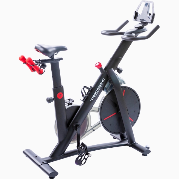 Spiningo dviratis treniruoklis su rankiniu (mechaniniu) valdymu Christopeit Racer BIke 4.0